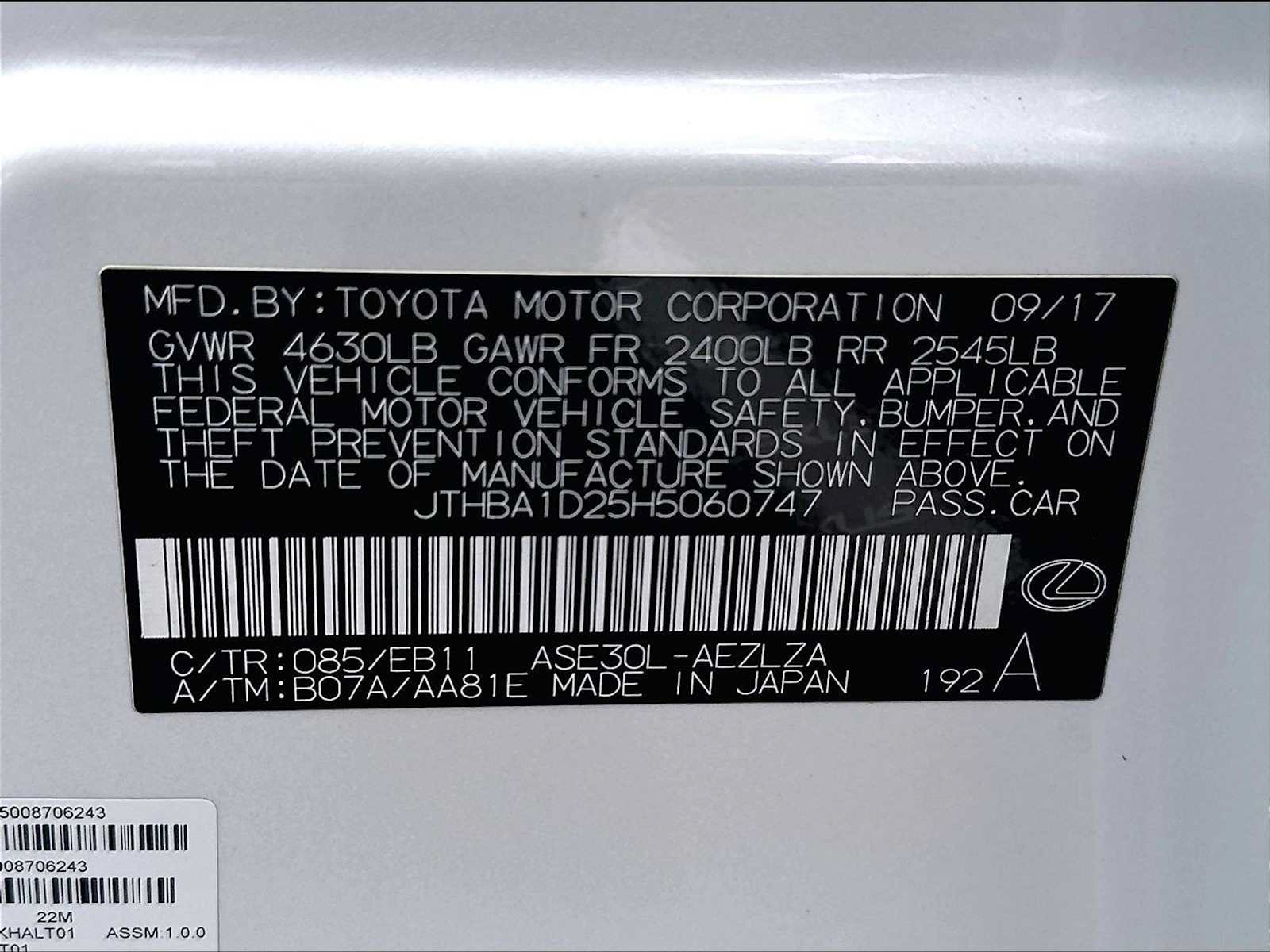 Used 2017 Lexus IS 200t RWD image 34