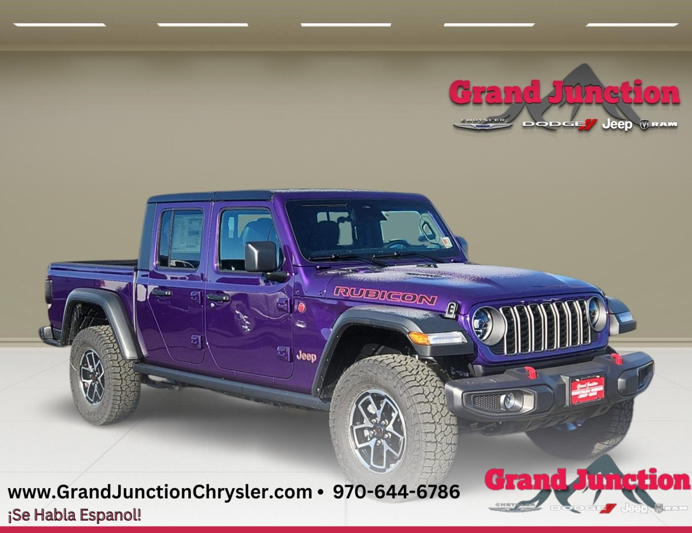 New 2026 Jeep Gladiator Rubicon w/ Steel Power Dome Hood Package image 1