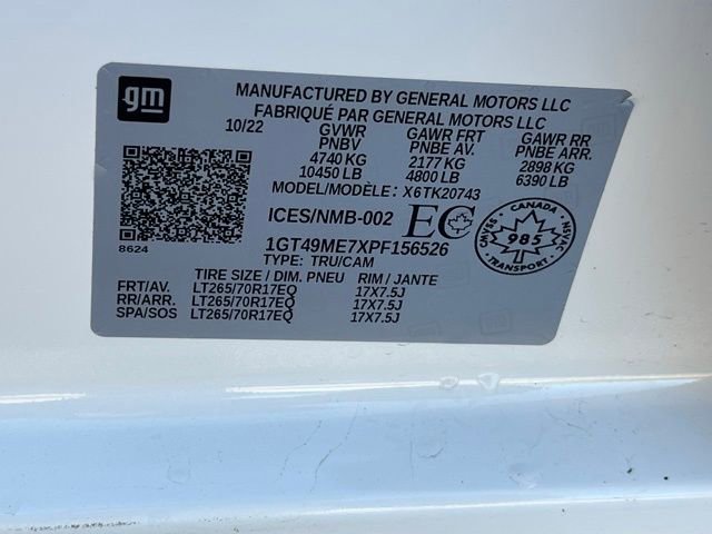 Used 2023 GMC Sierra 2500 SLE w/ SLE Value Package; image 37