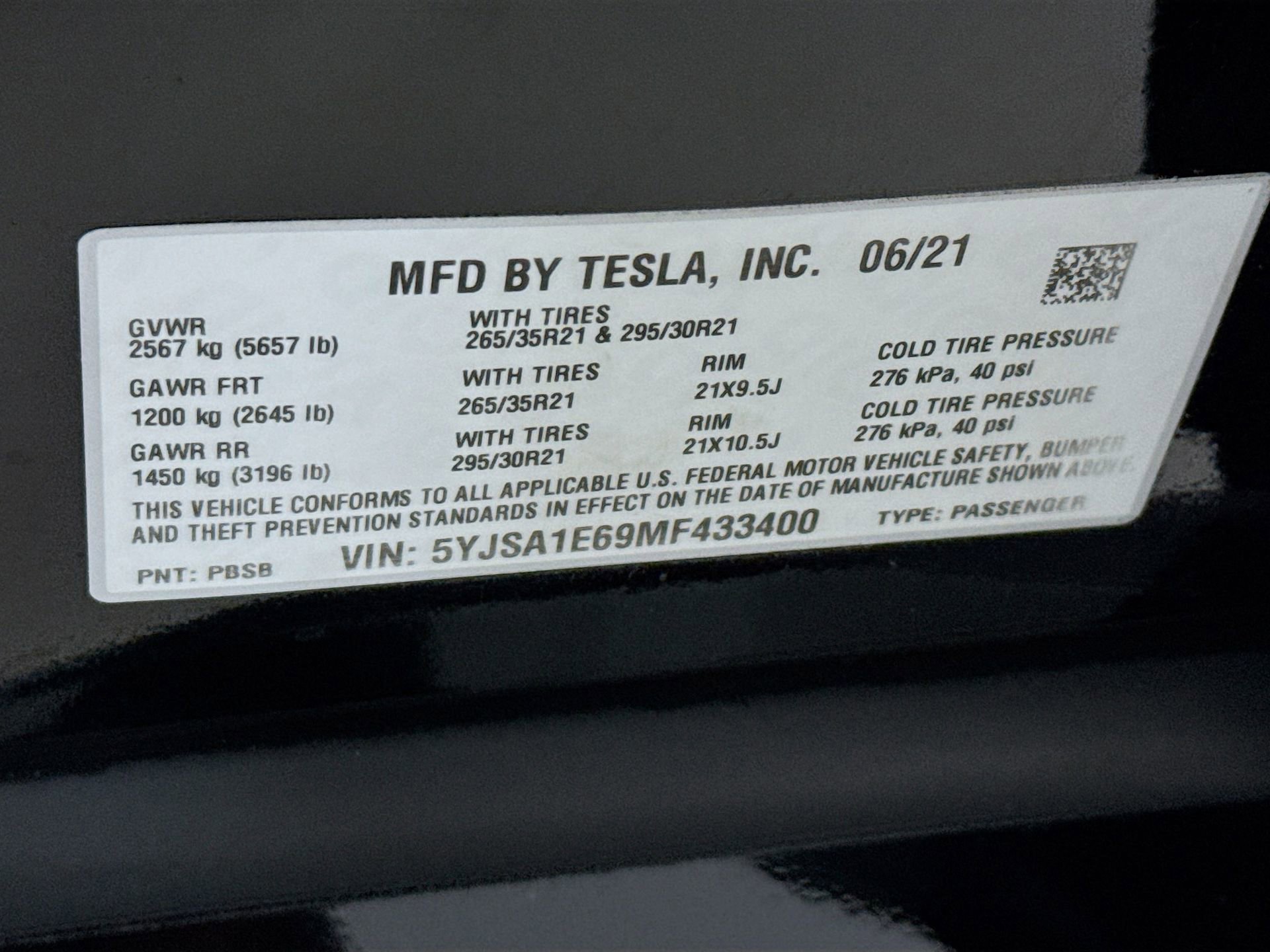 Used 2021 Tesla Model S Plaid image 32