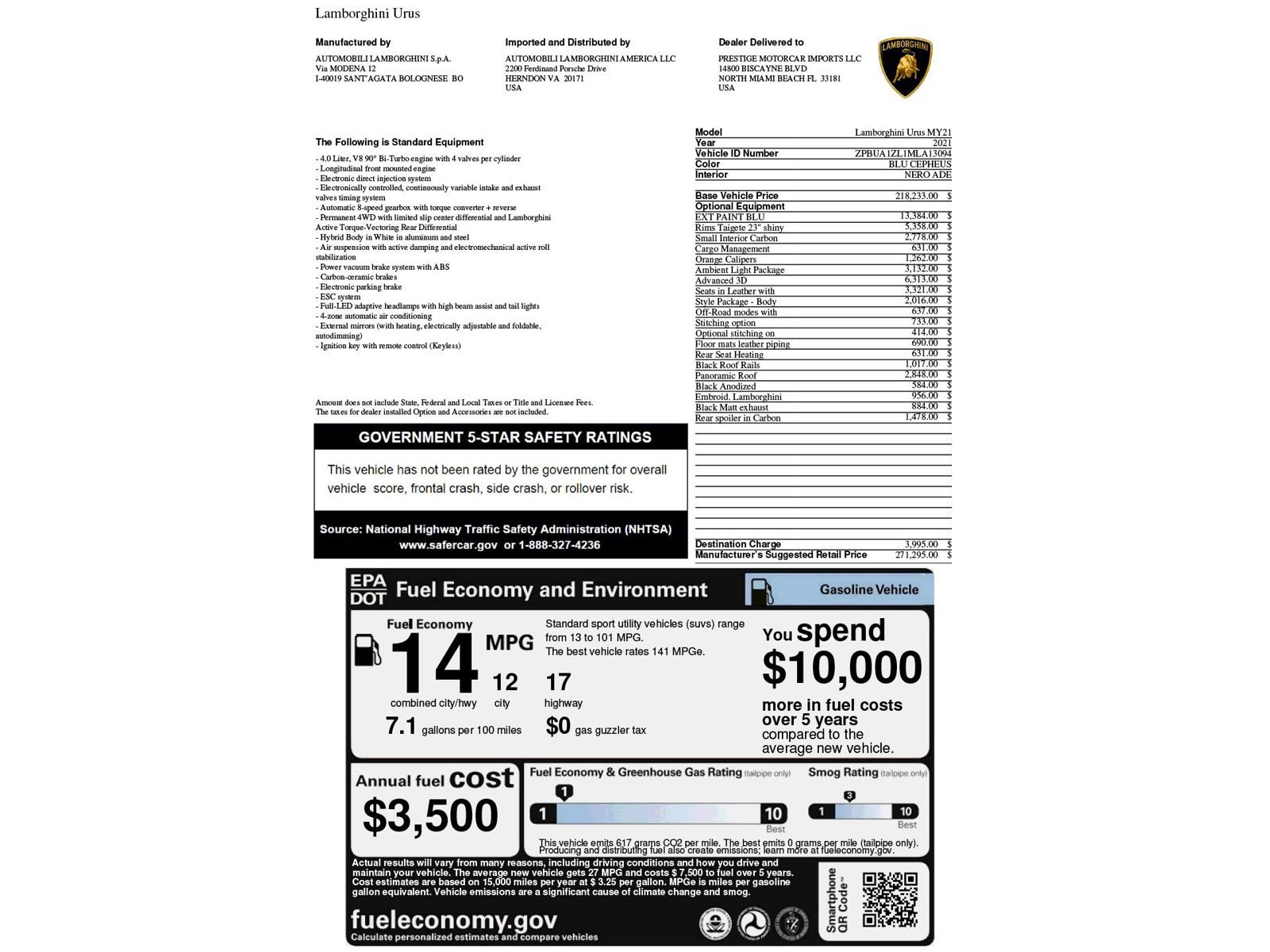 Used 2021 Lamborghini Urus image 6