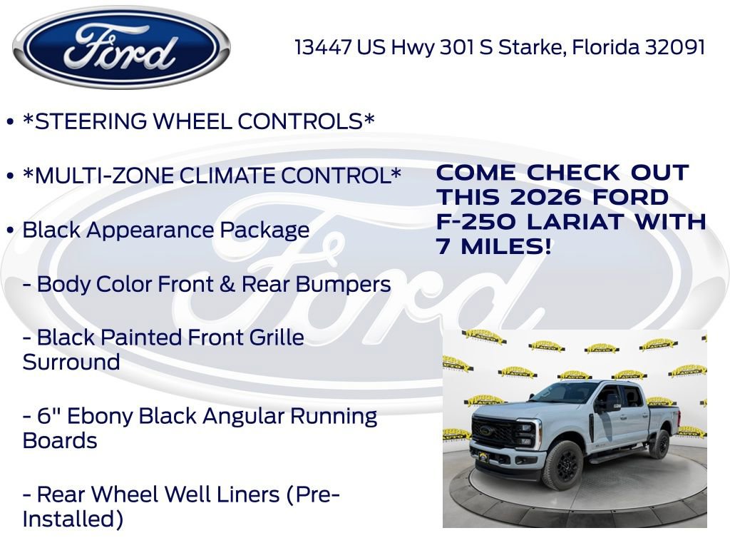 New 2026 Ford F250 Lariat image 15