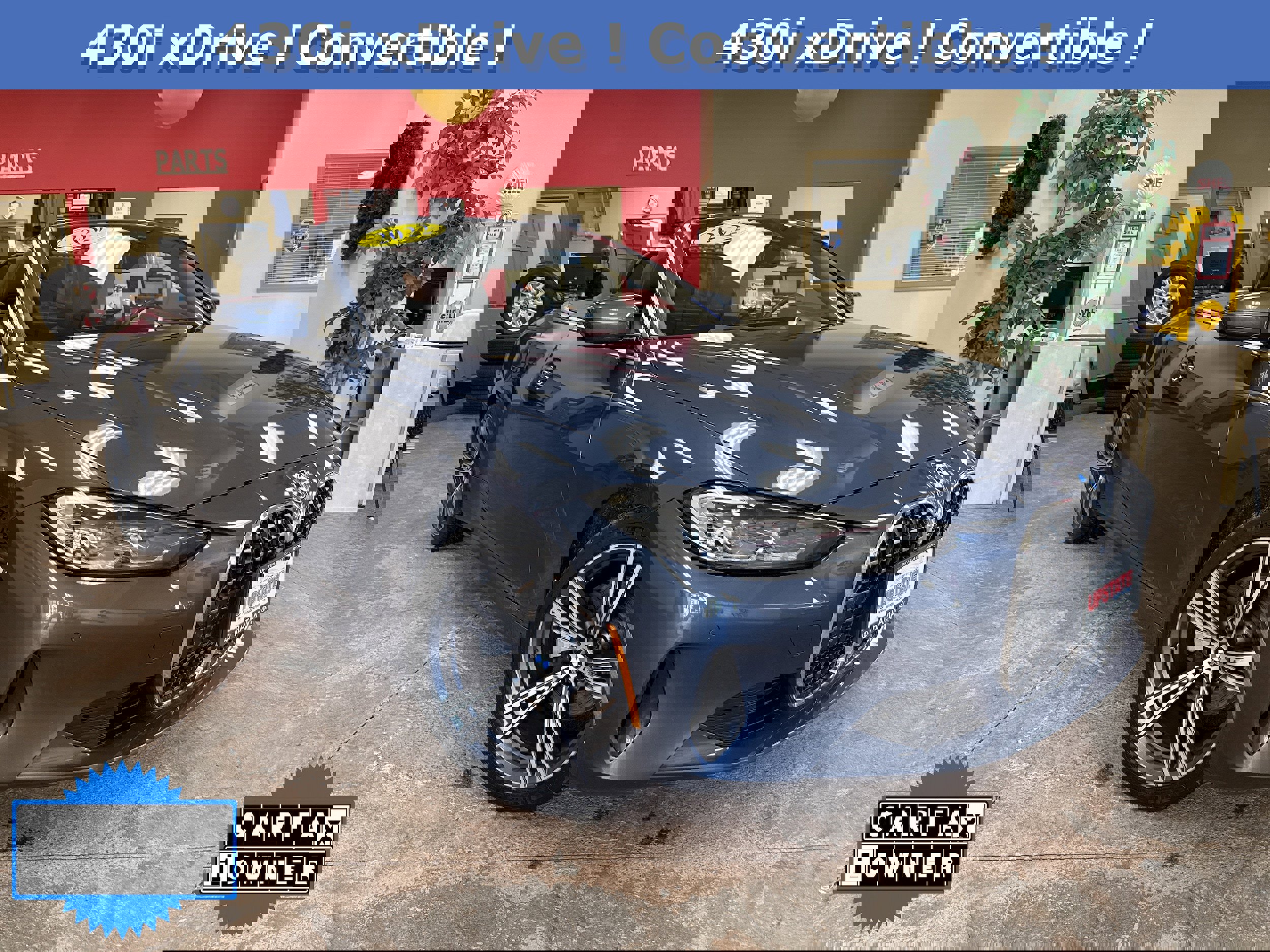 Used 2022 BMW 430i xDrive Convertible w/ Premium Package