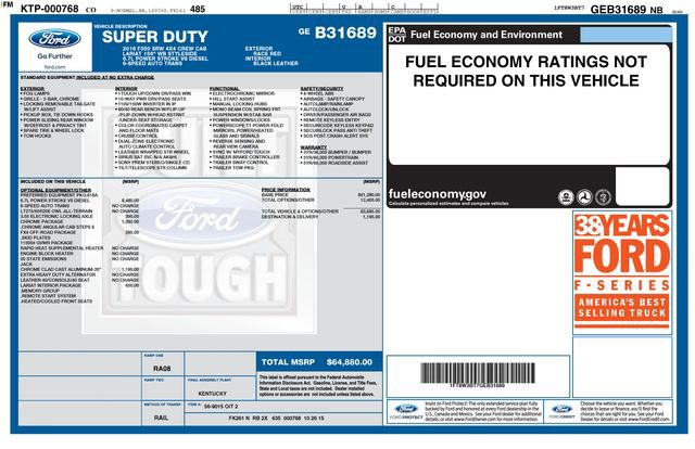 Used 2016 Ford F350 Lariat w/ Chrome Package image 5