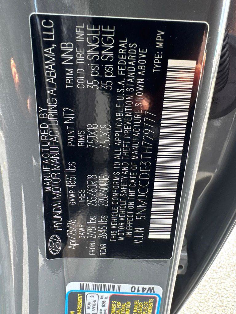 New 2026 Hyundai Tucson SEL AWD/4WD image 9