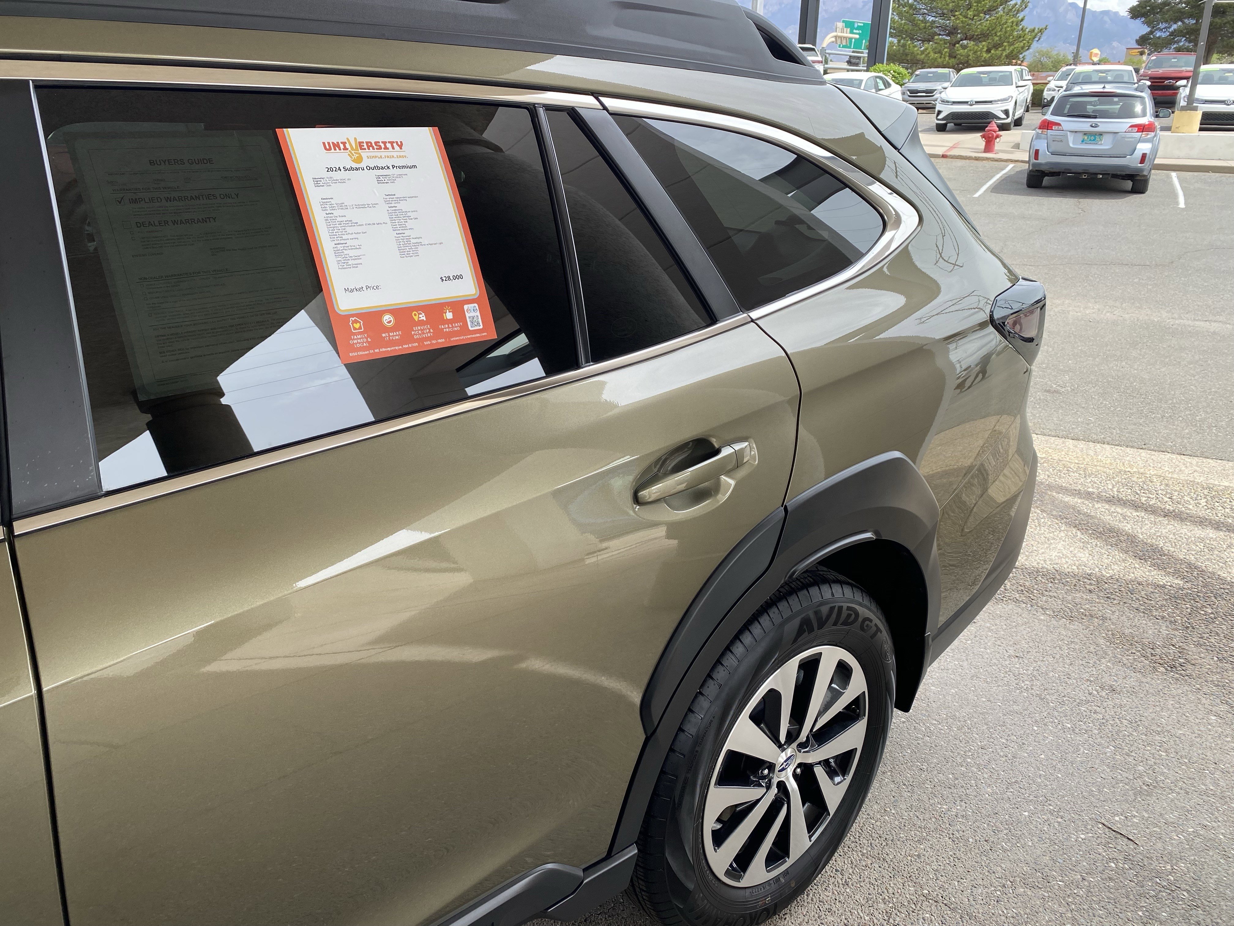 Used 2024 Subaru Outback Premium AWD/4WD image 61