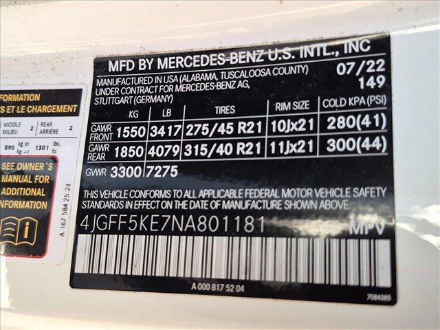 Used 2022 Mercedes-Benz GLS 450 4MATIC image 15