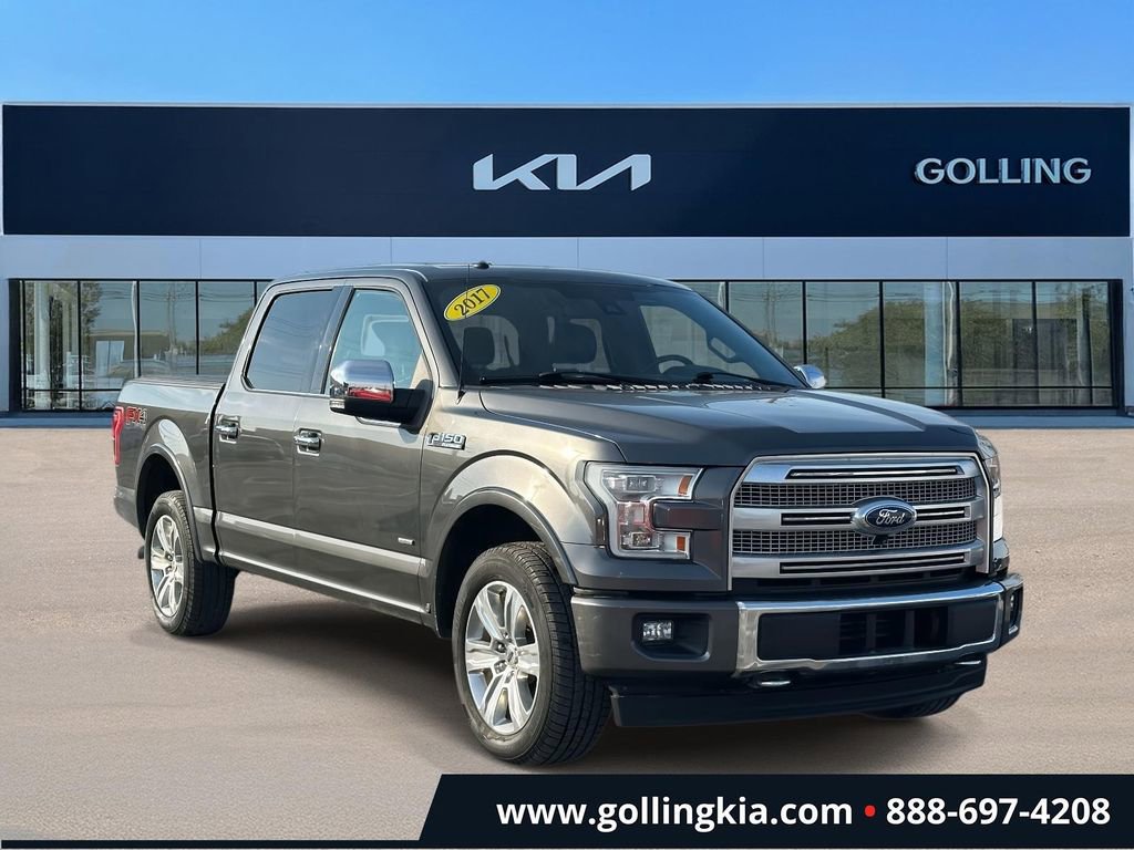 Used 2017 Ford F150 Platinum w/ Equipment Group 701A Luxury AWD/4WD image 1