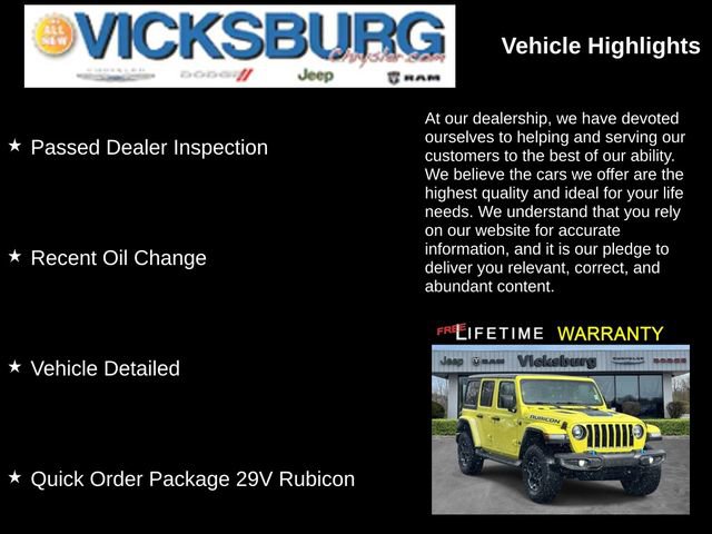 Used 2023 Jeep Wrangler Unlimited Rubicon 4xe w/ Cold Weather Group image 19