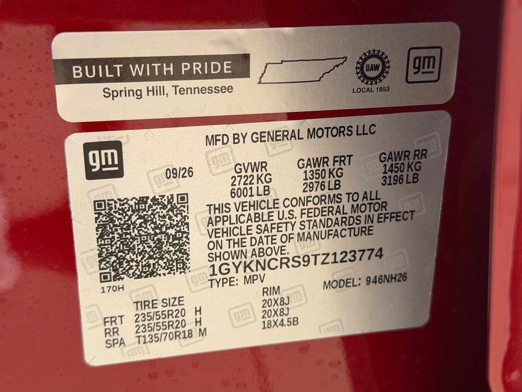 New 2026 Cadillac XT5 Premium Luxury w/ Driver Assist Package FWD image 43