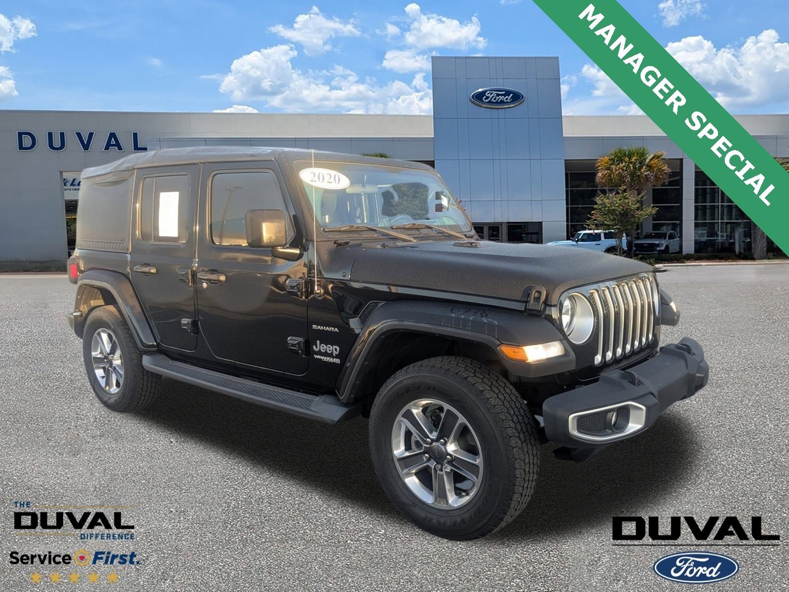 Used 2020 Jeep Wrangler Unlimited Sahara image 1