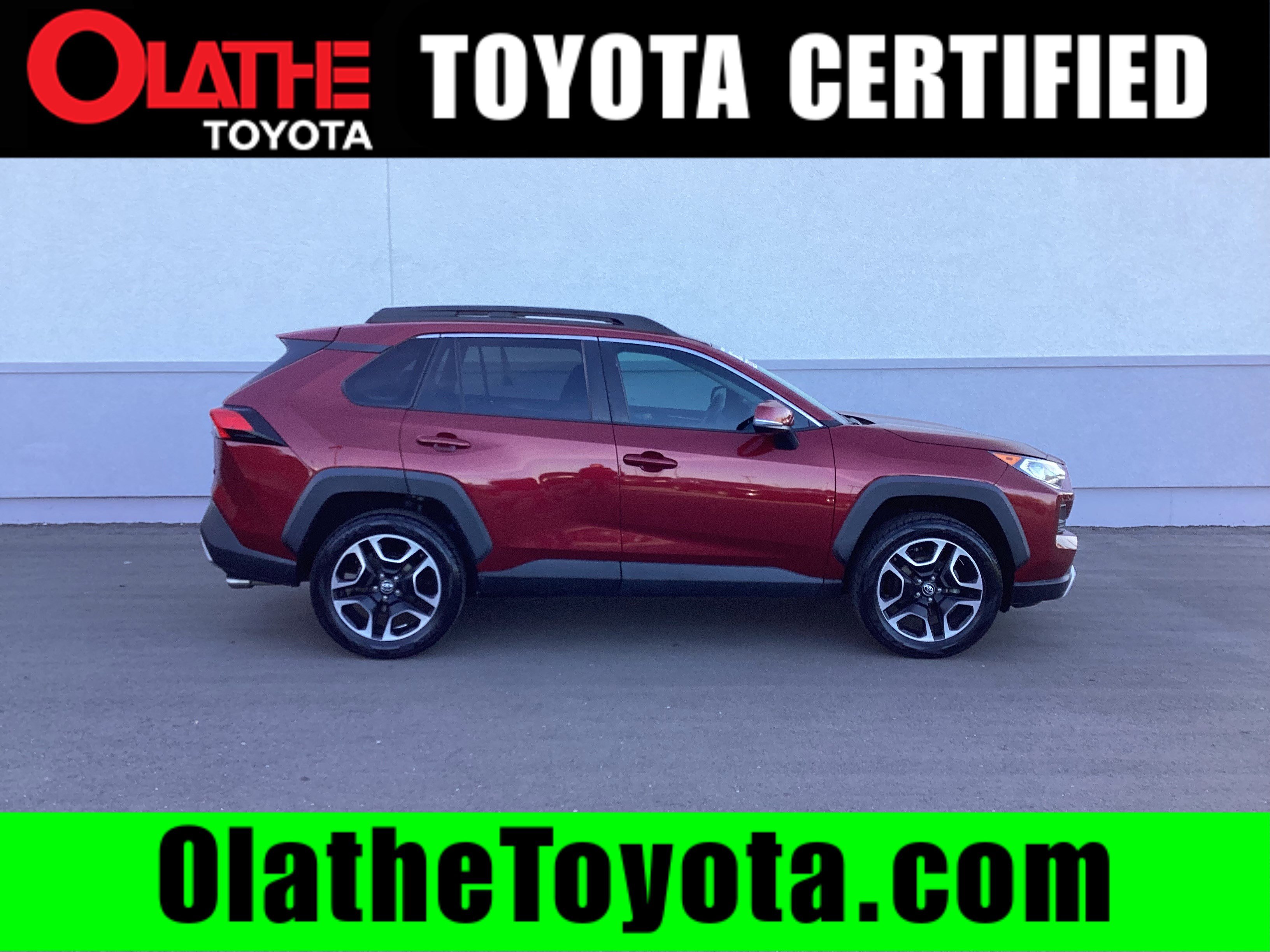 Certified 2019 Toyota RAV4 Adventure w/ All Weather Liner Package