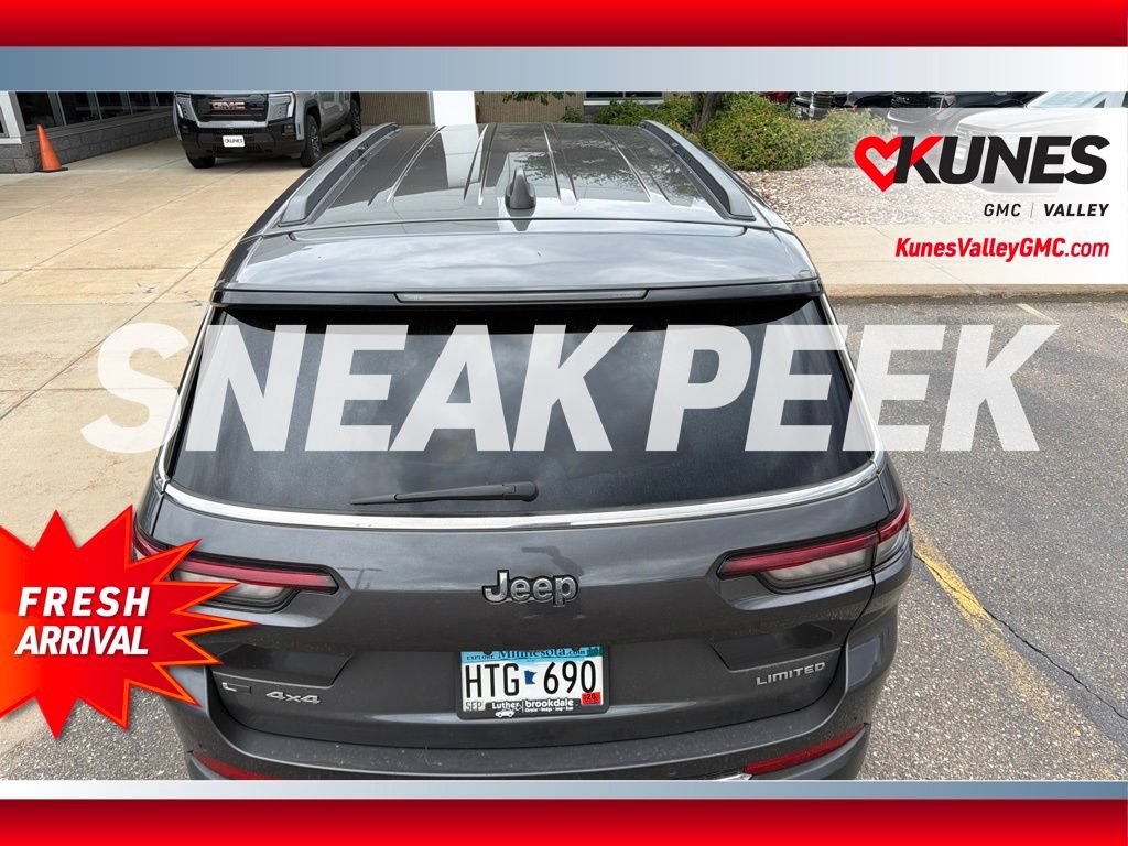 Used 2021 Jeep Grand Cherokee L Limited AWD/4WD image 3