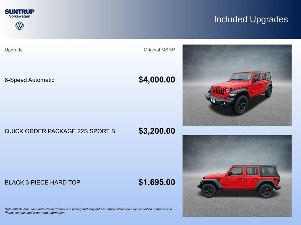 Used 2022 Jeep Wrangler Unlimited Sport image 20