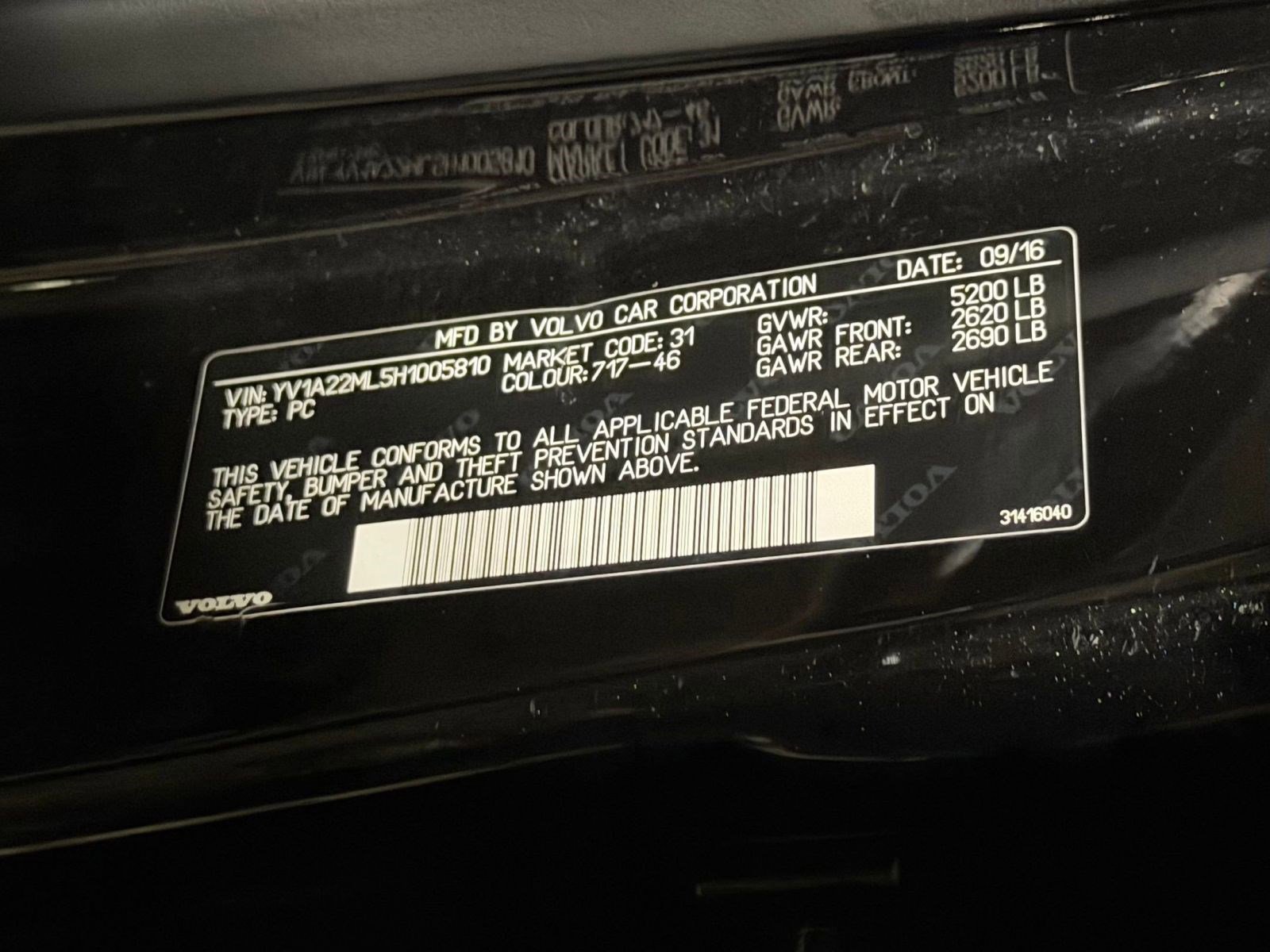 Used 2017 Volvo S90 T6 Inscription w/ Vision Package image 21