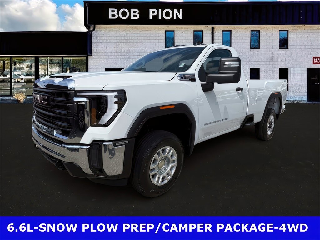 New 2025 GMC Sierra 2500 Pro w/ Snow Plow Prep/Camper Package