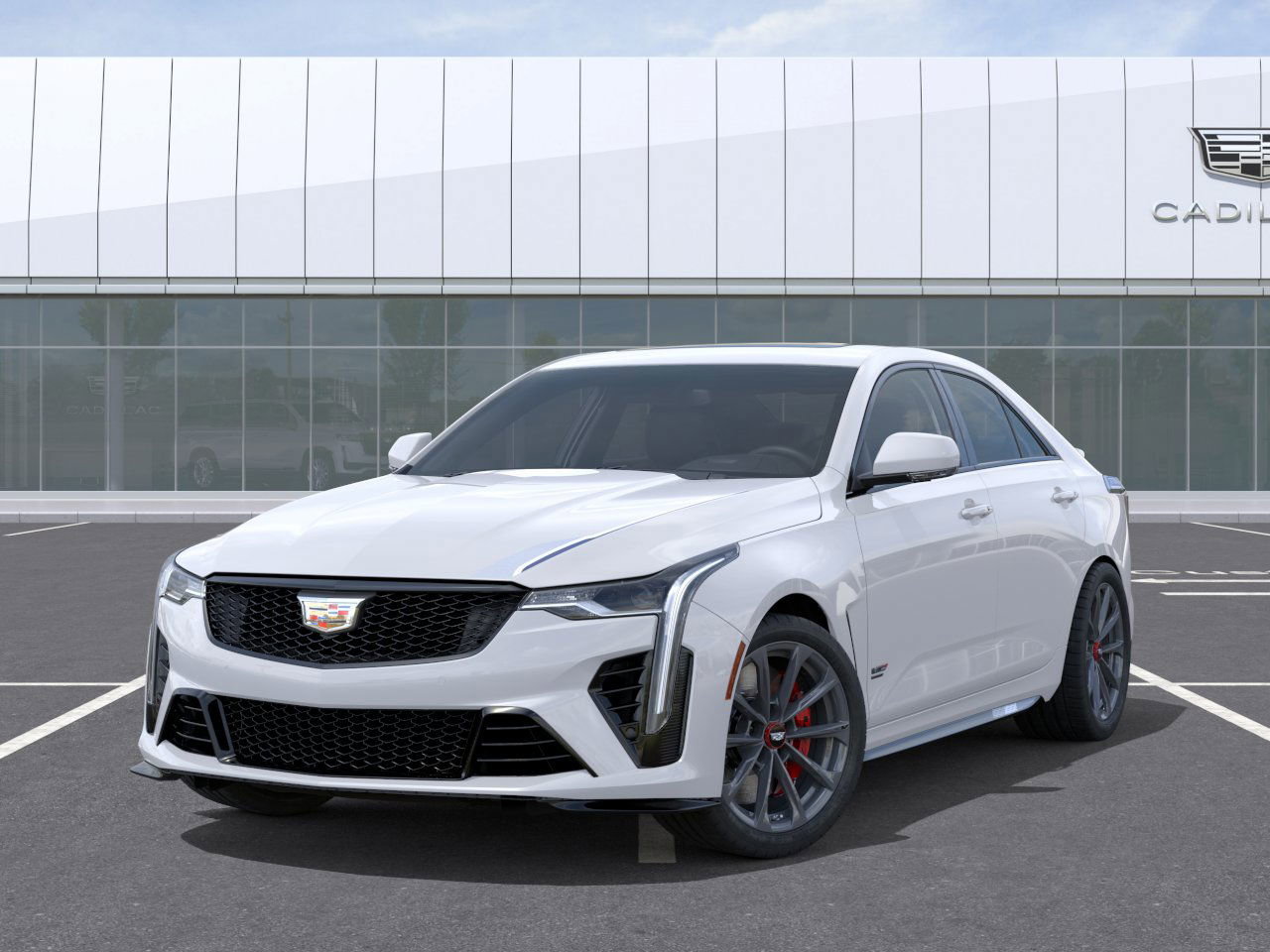New 2026 Cadillac CT4 V Blackwing w/ LPO, Red Accent Package RWD image 38