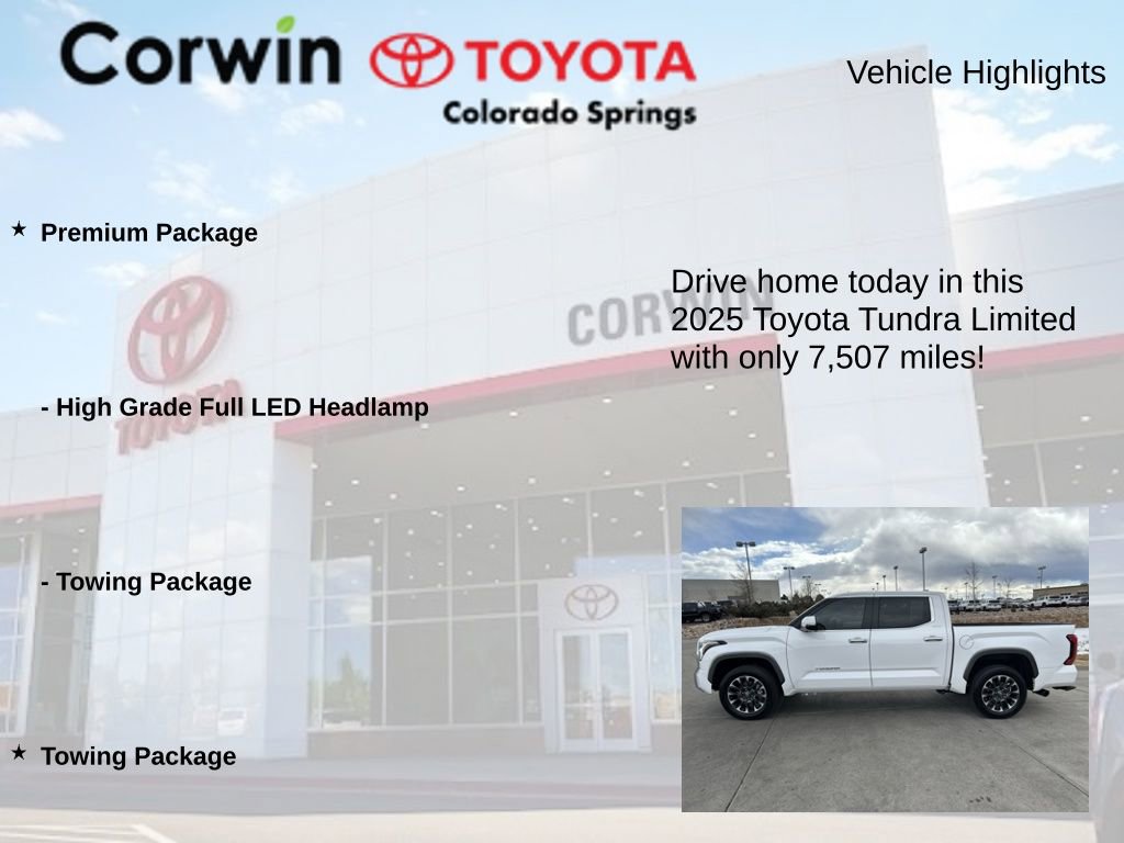 Used 2025 Toyota Tundra Limited image 6