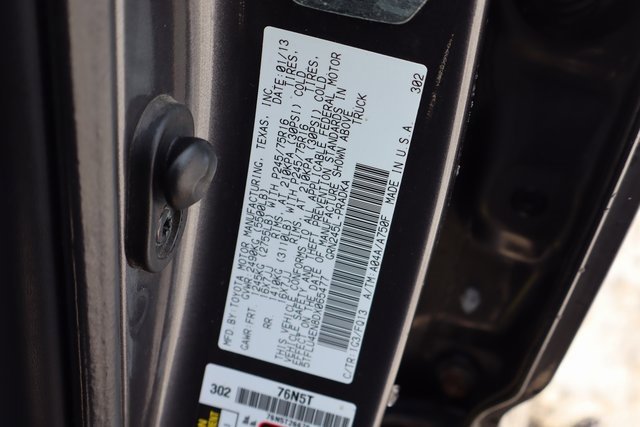 Used 2013 Toyota Tacoma 4x4 Double Cab w/ SR5 Pkg image 33