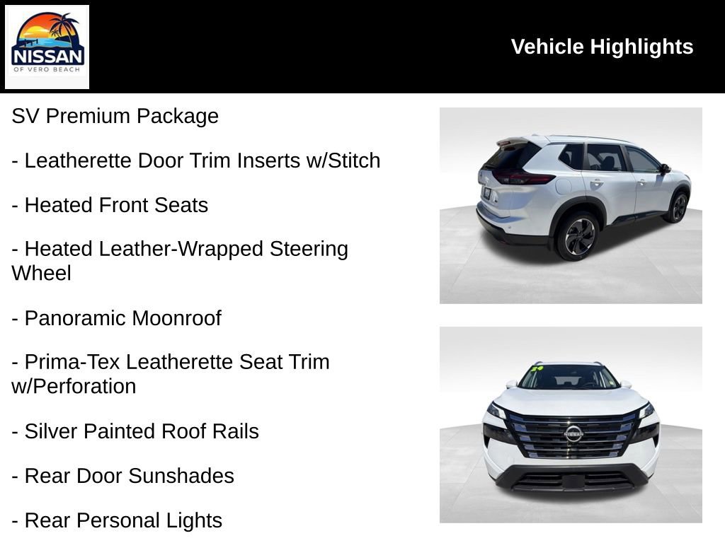 Used 2024 Nissan Rogue SV w/ SV Premium Package image 19