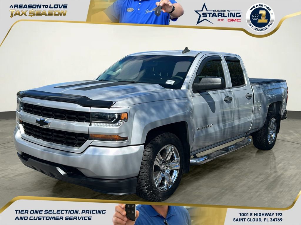 Used 2018 Chevrolet Silverado 1500 Custom w/ Custom Value Package image 1