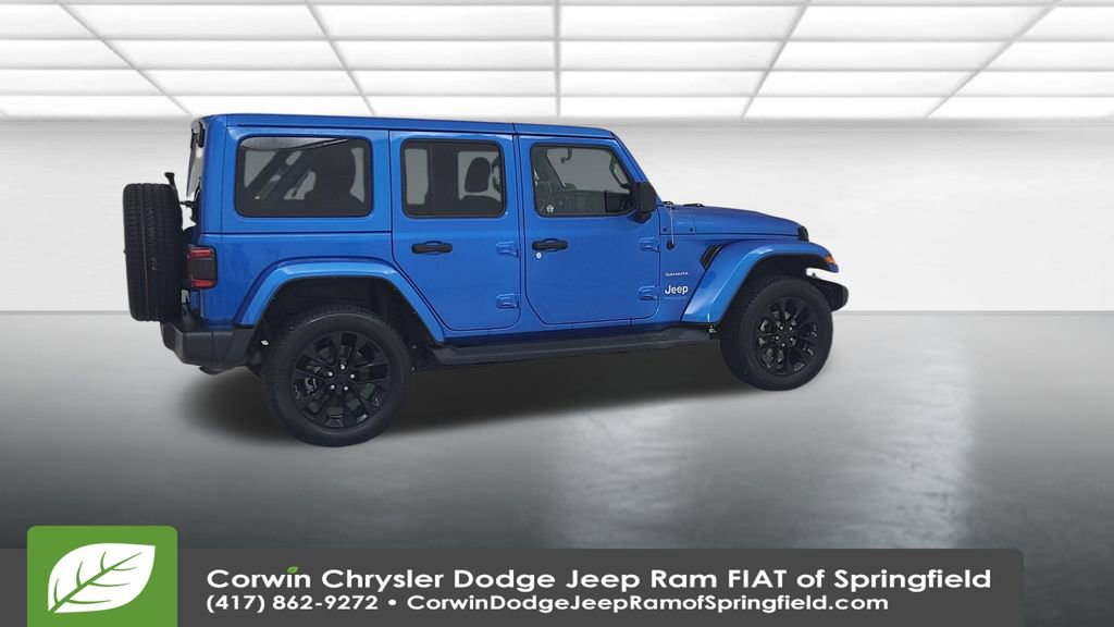 Certified 2021 Jeep Wrangler Unlimited Sahara 4xe w/ Cold Weather Group image 14