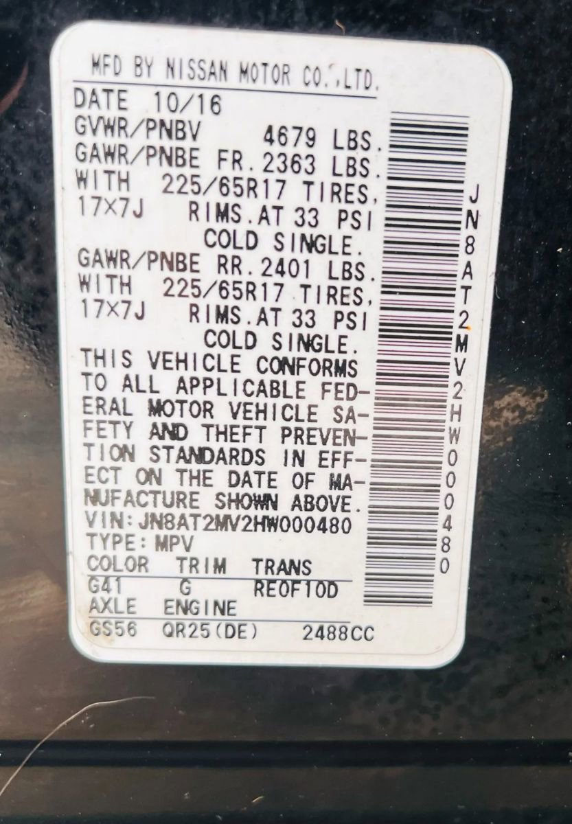 Used 2017 Nissan Rogue S image 26