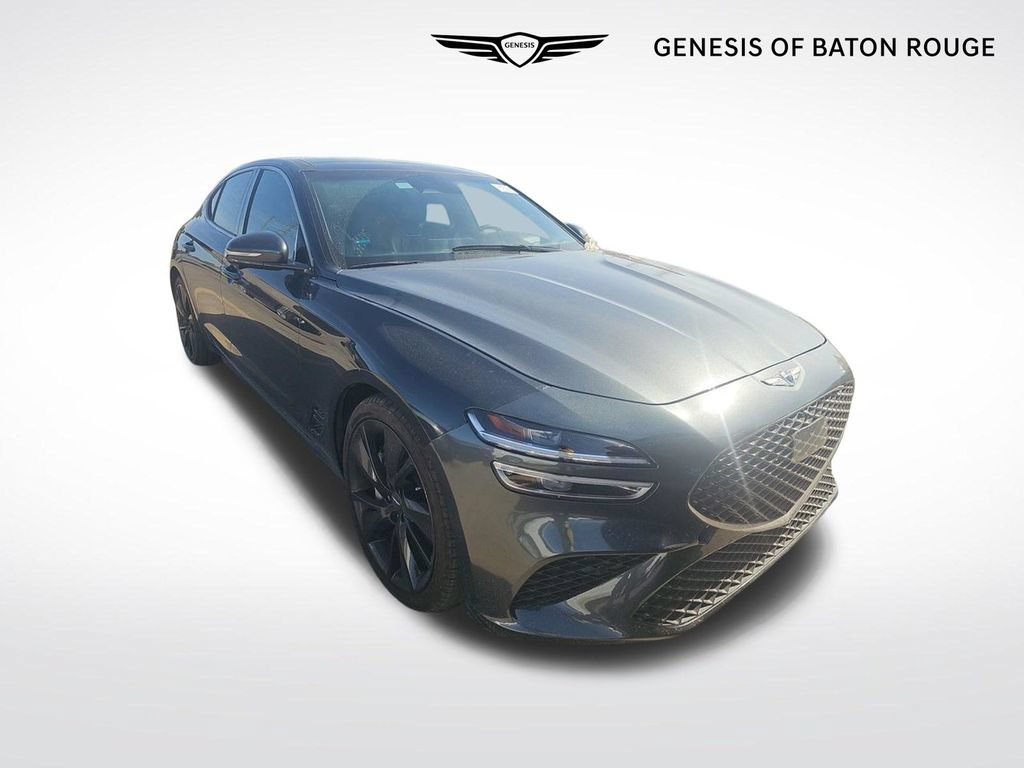 Used 2023 Genesis G70 3.3T w/ Sport Prestige Package RWD image 1