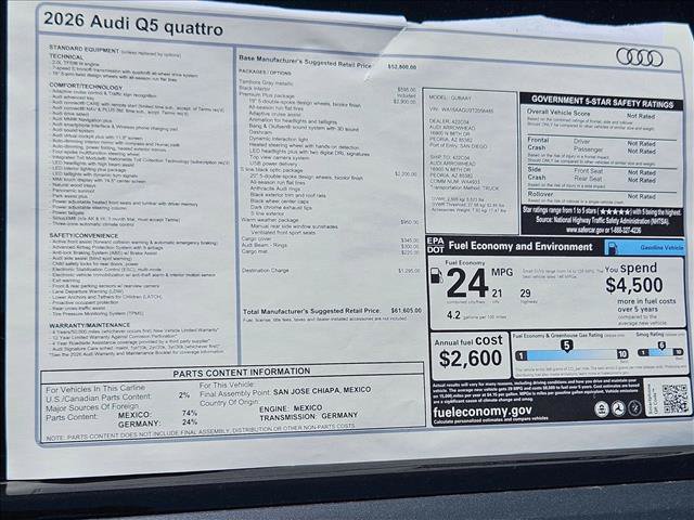 New 2026 Audi Q5 Premium AWD/4WD image 18