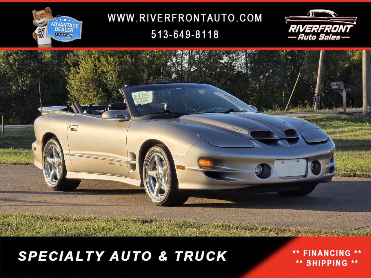 Used 2002 Pontiac Firebird Trans Am image 1