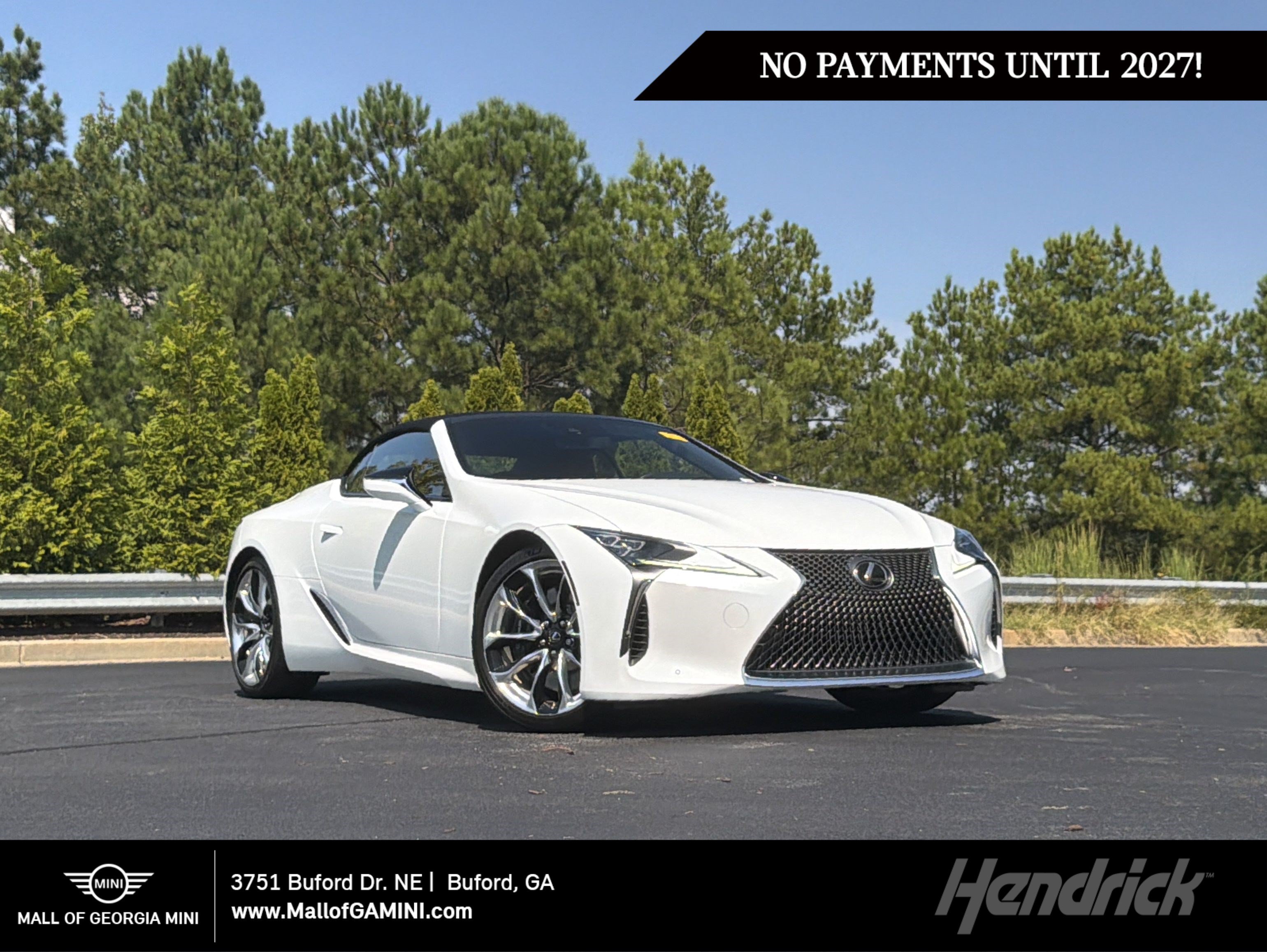 Used 2021 Lexus LC 500 Convertible w/ Touring Package RWD image 1