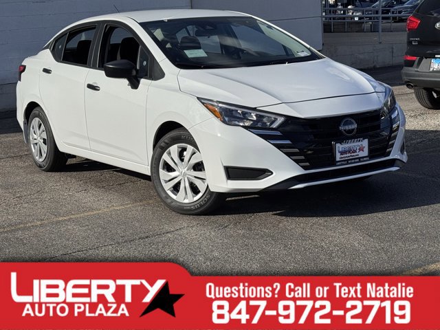 New 2025 Nissan Versa S w/ Trunk Package