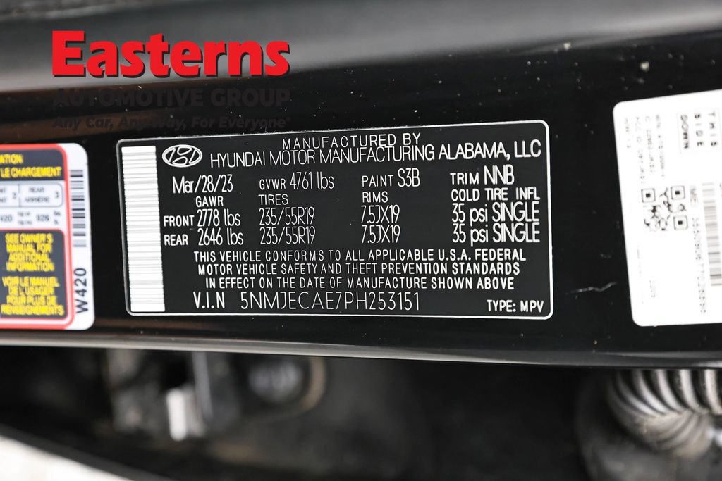 Used 2023 Hyundai Tucson Limited AWD/4WD image 38