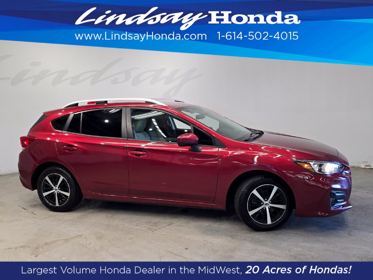 Used 2019 Subaru Impreza 2.0i Premium w/ Eyesight & BSD/Rcta & SRF AWD/4WD image 3