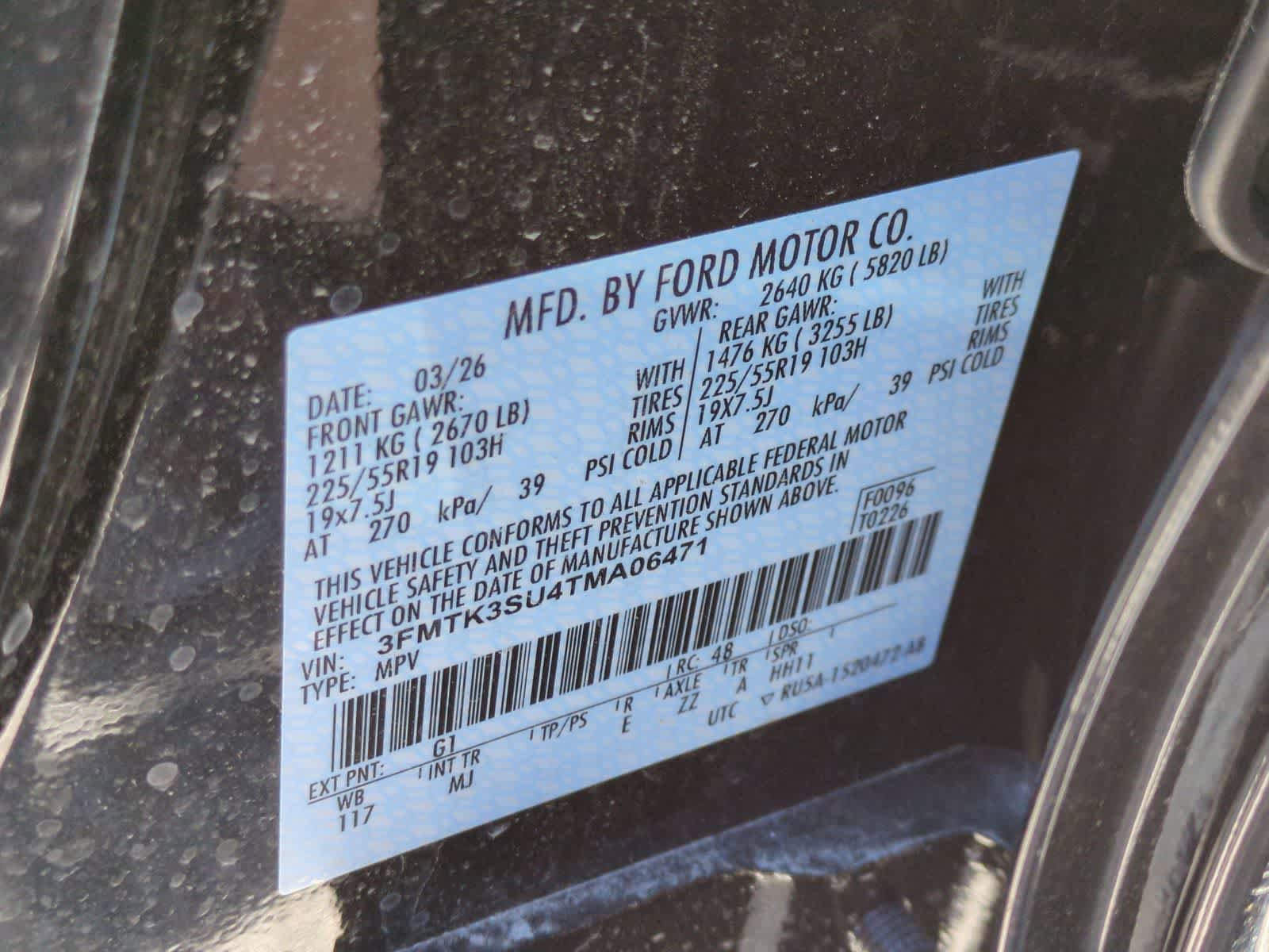 New 2026 Ford Mustang Mach-E Premium AWD/4WD image 37