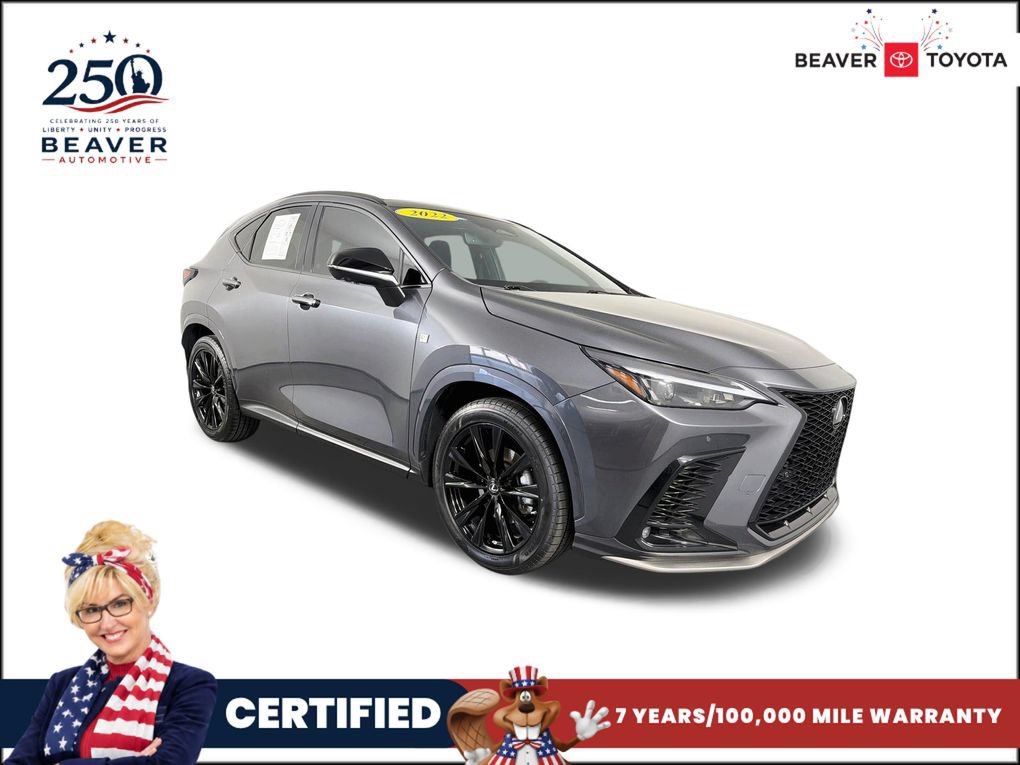 Used 2022 Lexus NX 350 F Sport AWD/4WD image 1