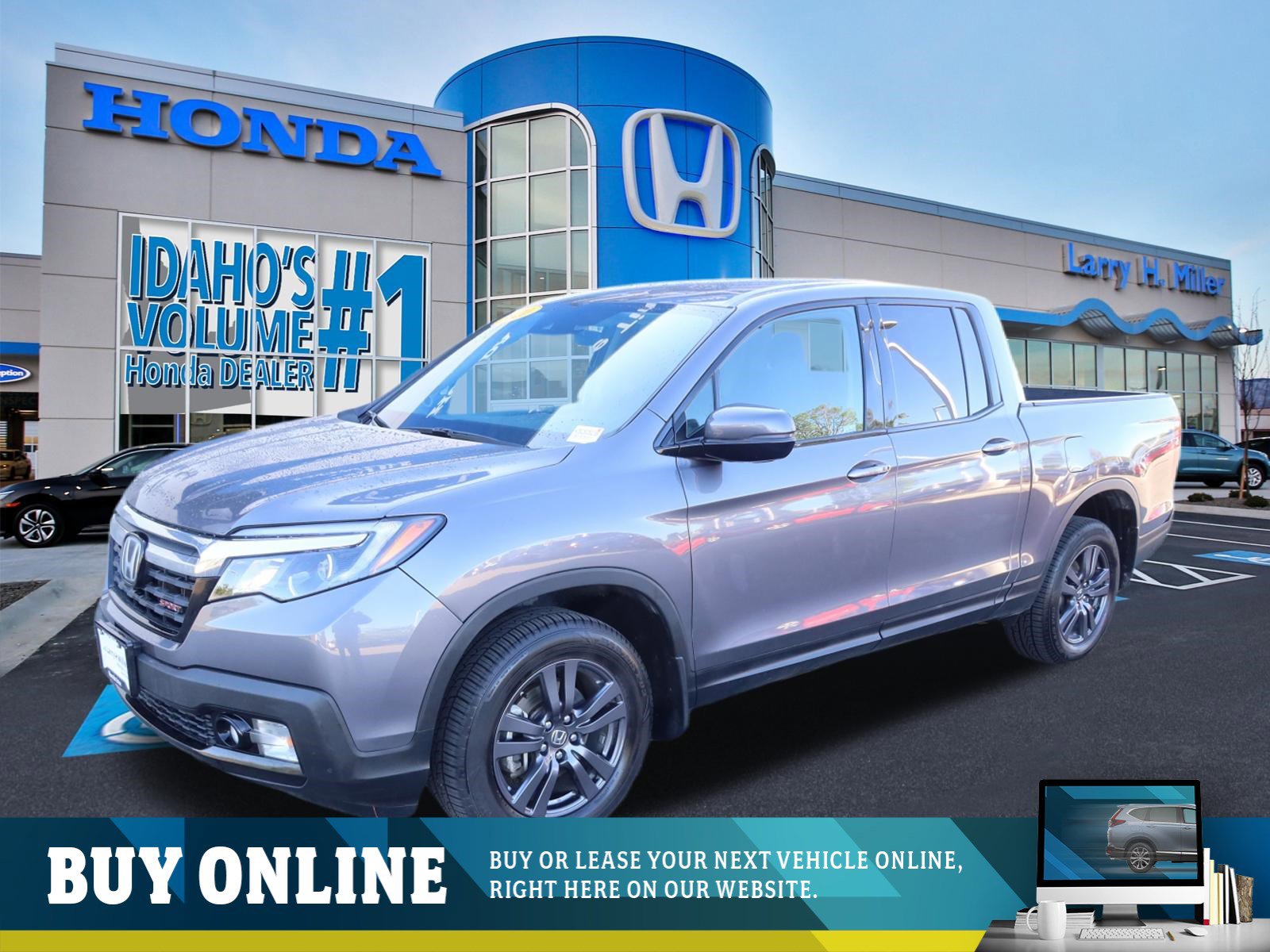 Certified 2020 Honda Ridgeline Sport image 1