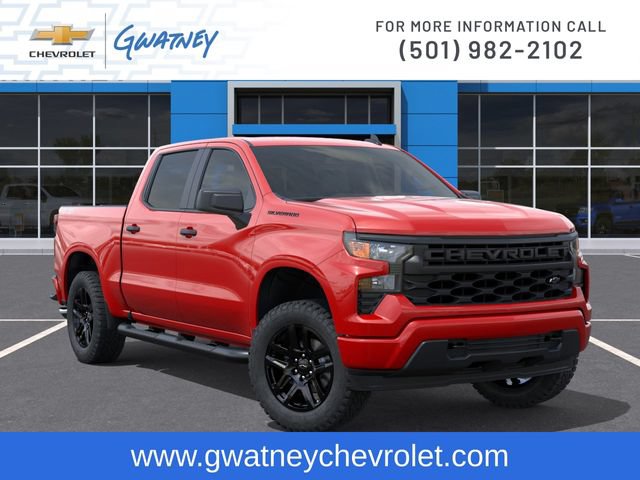 New 2026 Chevrolet Silverado 1500 Custom w/ Turbomax Blackout Package AWD/4WD image 7