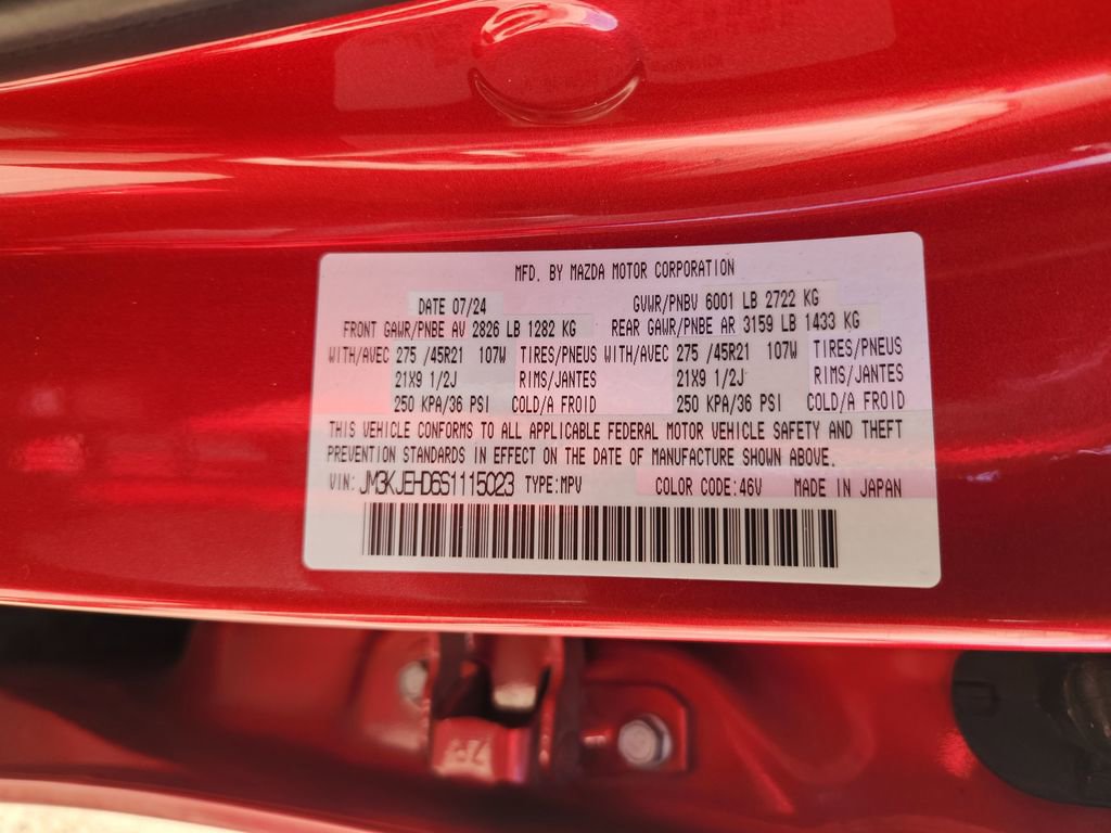 Used 2025 MAZDA CX-70 3.3 Turbo w/ Premium Plus Pkg image 36