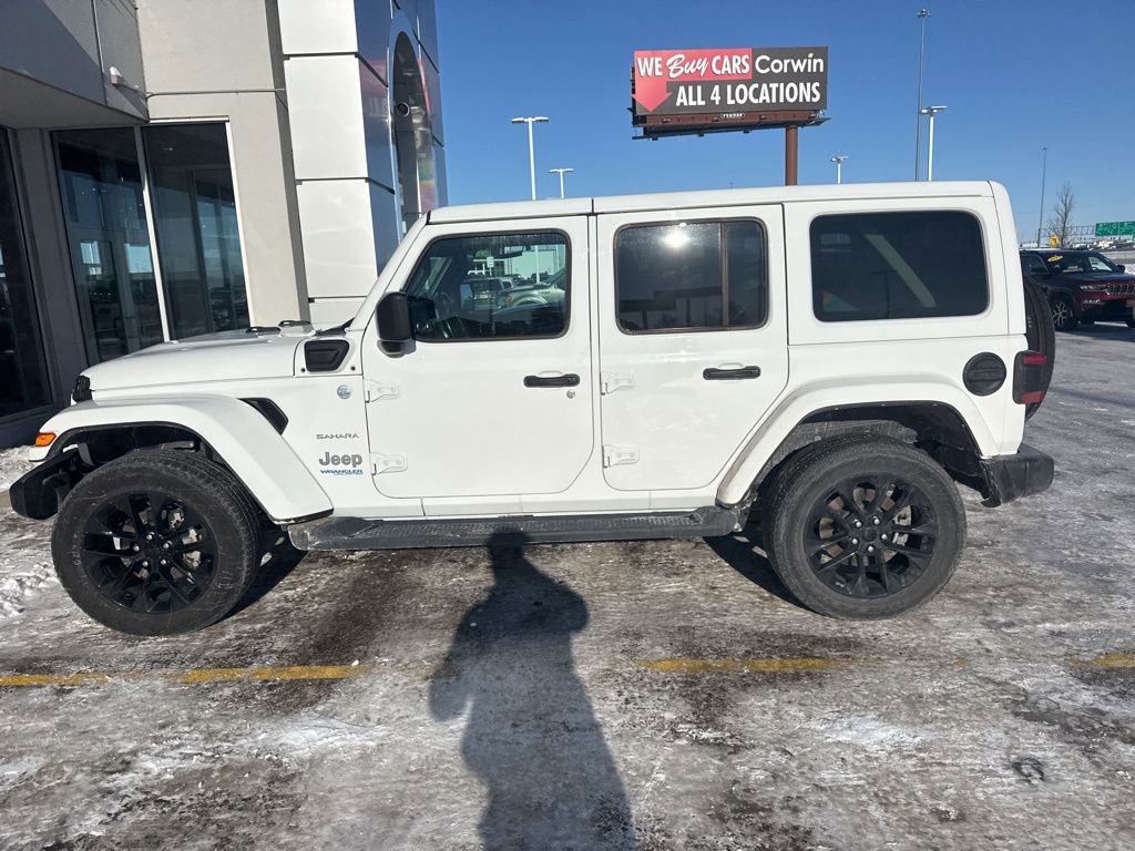 Used 2021 Jeep Wrangler Unlimited Sahara w/ Cold Weather Group image 4