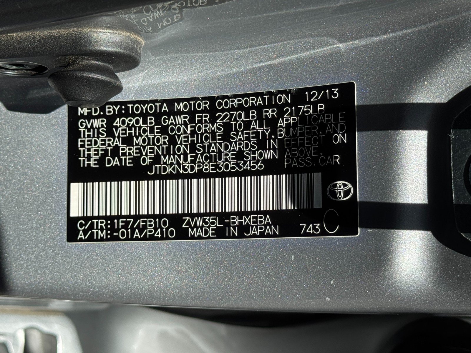Used 2014 Toyota Prius Prime Plug-In Hybrid FWD image 40