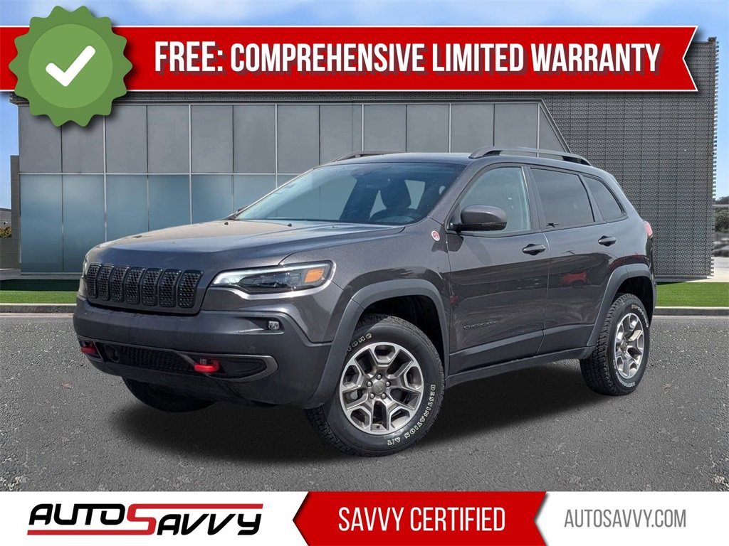 Used 2021 Jeep Cherokee Trailhawk w/ Sun, Sound & Nav Group
