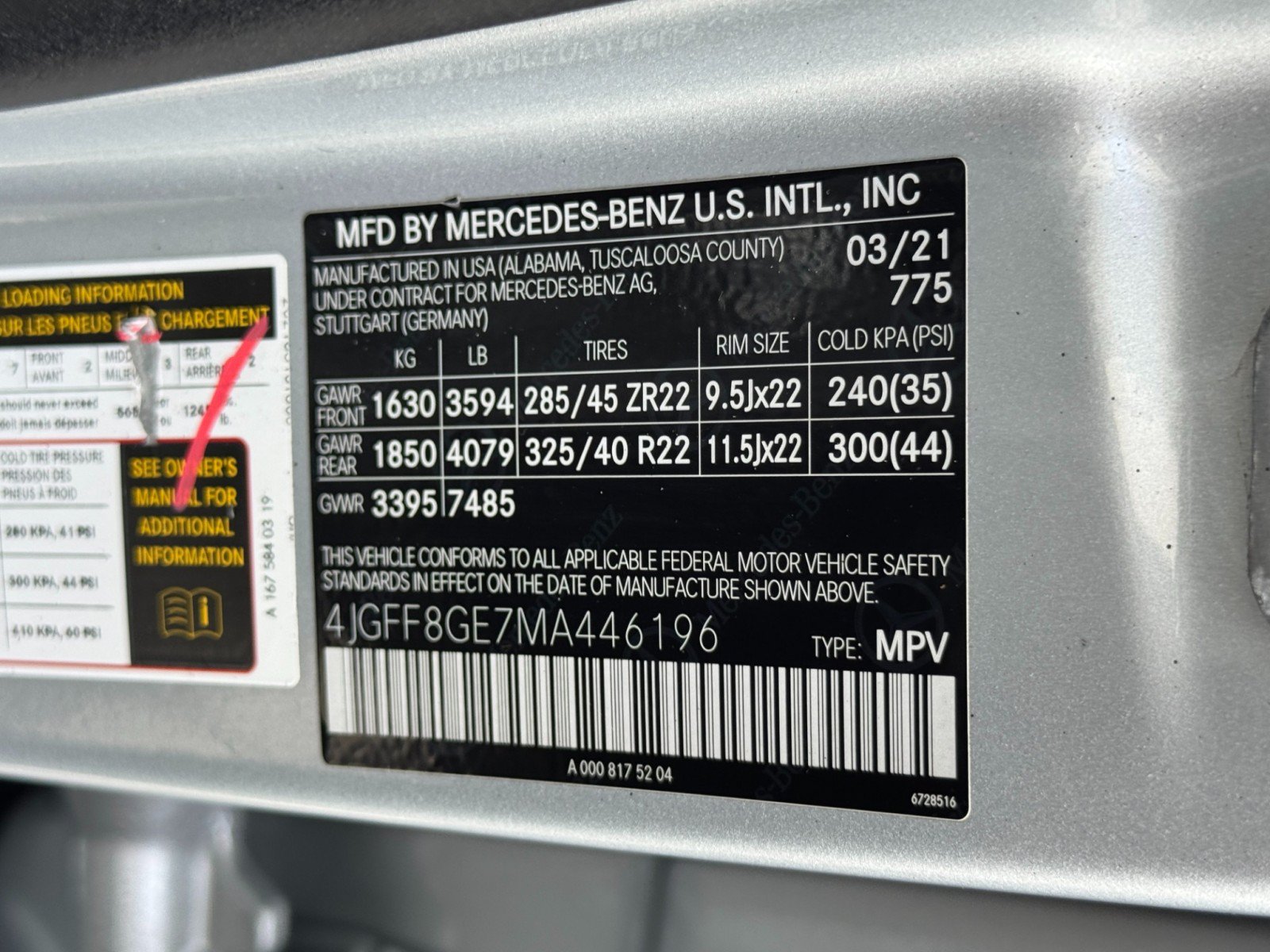 Used 2021 Mercedes-Benz GLS 580 4MATIC image 57