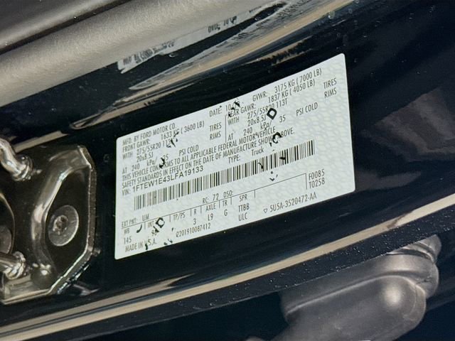 Used 2020 Ford F150 Platinum w/ Equipment Group 701A Luxury image 33