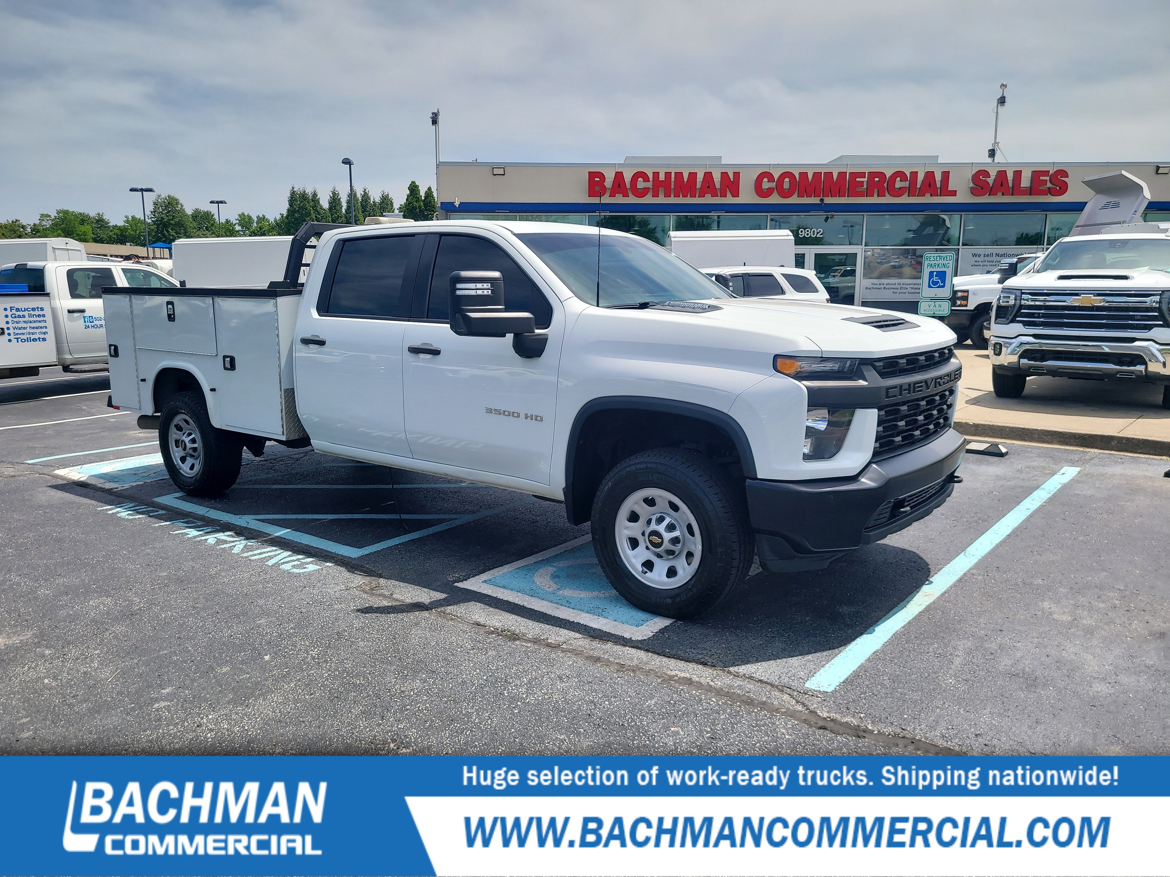 Used 2021 Chevrolet Silverado 3500 W/T w/ WT Fleet Convenience Package AWD/4WD image 1