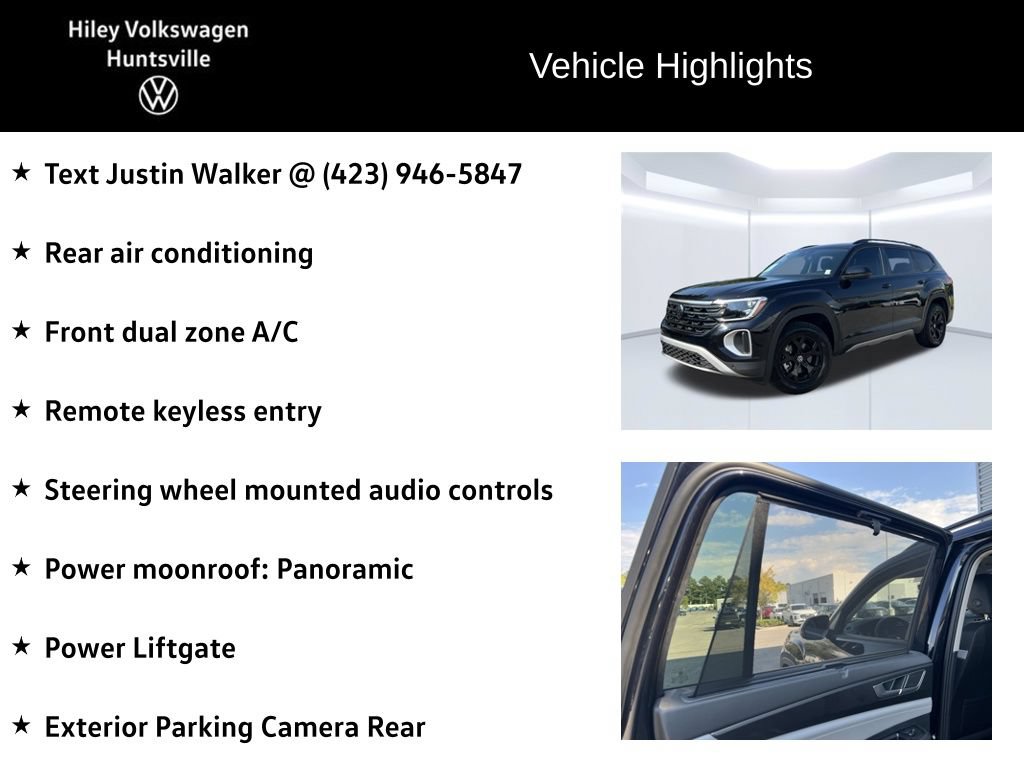 Certified 2026 Volkswagen Atlas Peak Edition AWD/4WD image 7