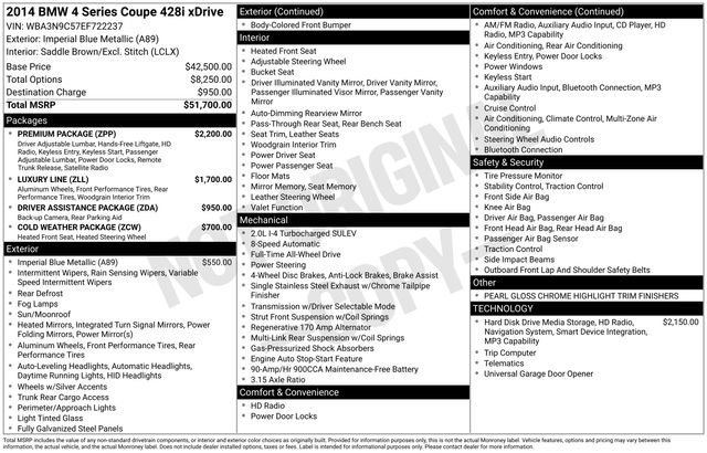 Used 2014 BMW 428i xDrive Coupe image 4