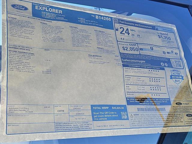 New 2026 Ford Explorer Active w/ Active Comfort Package image 18