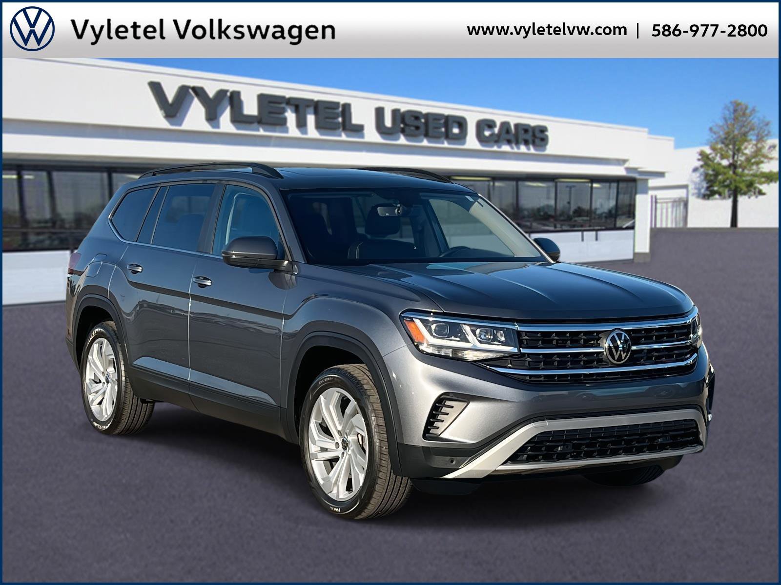 Certified 2022 Volkswagen Atlas SE