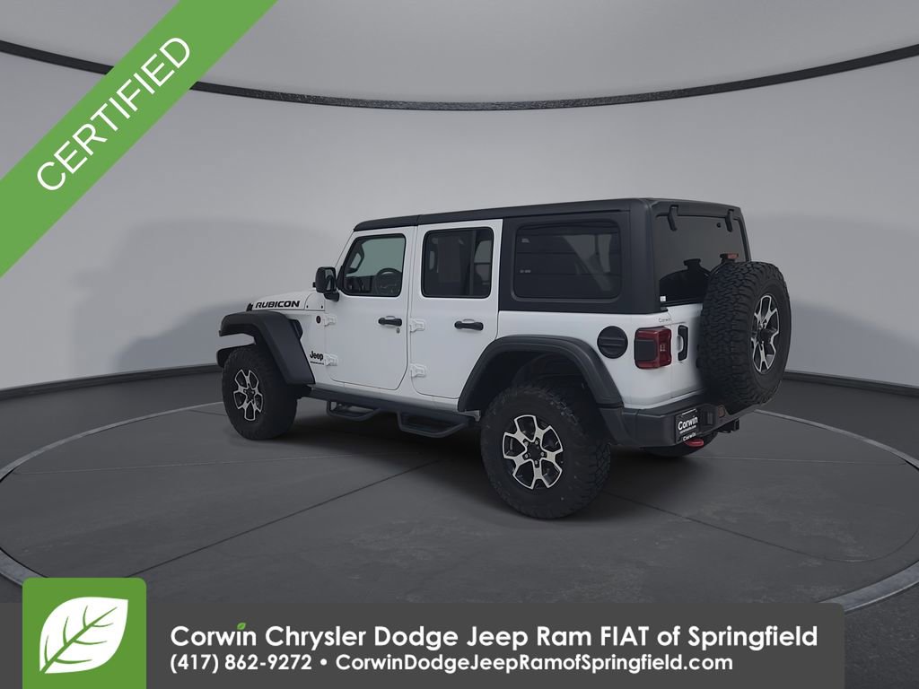 Certified 2023 Jeep Wrangler Unlimited Rubicon w/ Safety Group AWD/4WD image 11